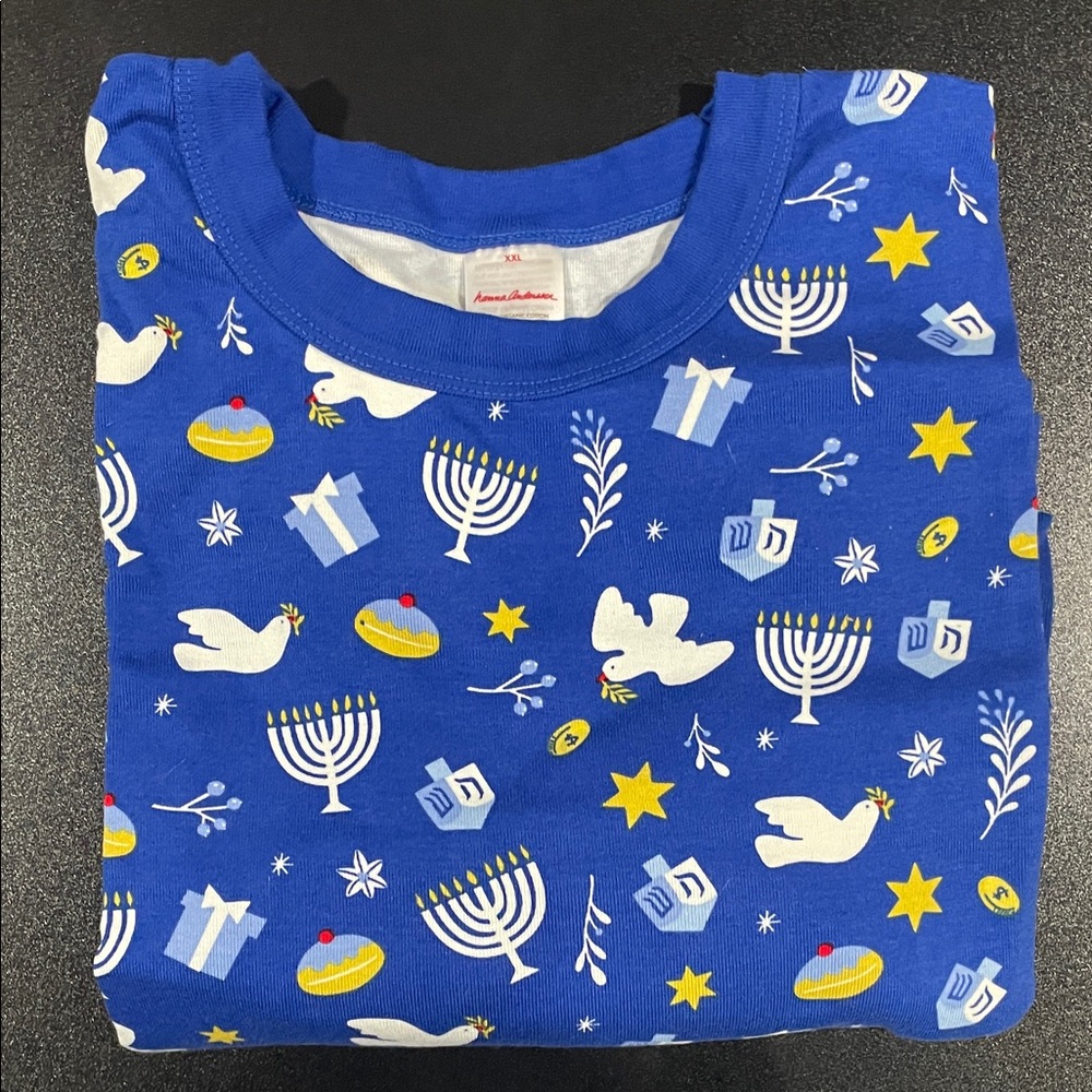 Hanna Anderson Men’s Hanukkah Themed Pajamas